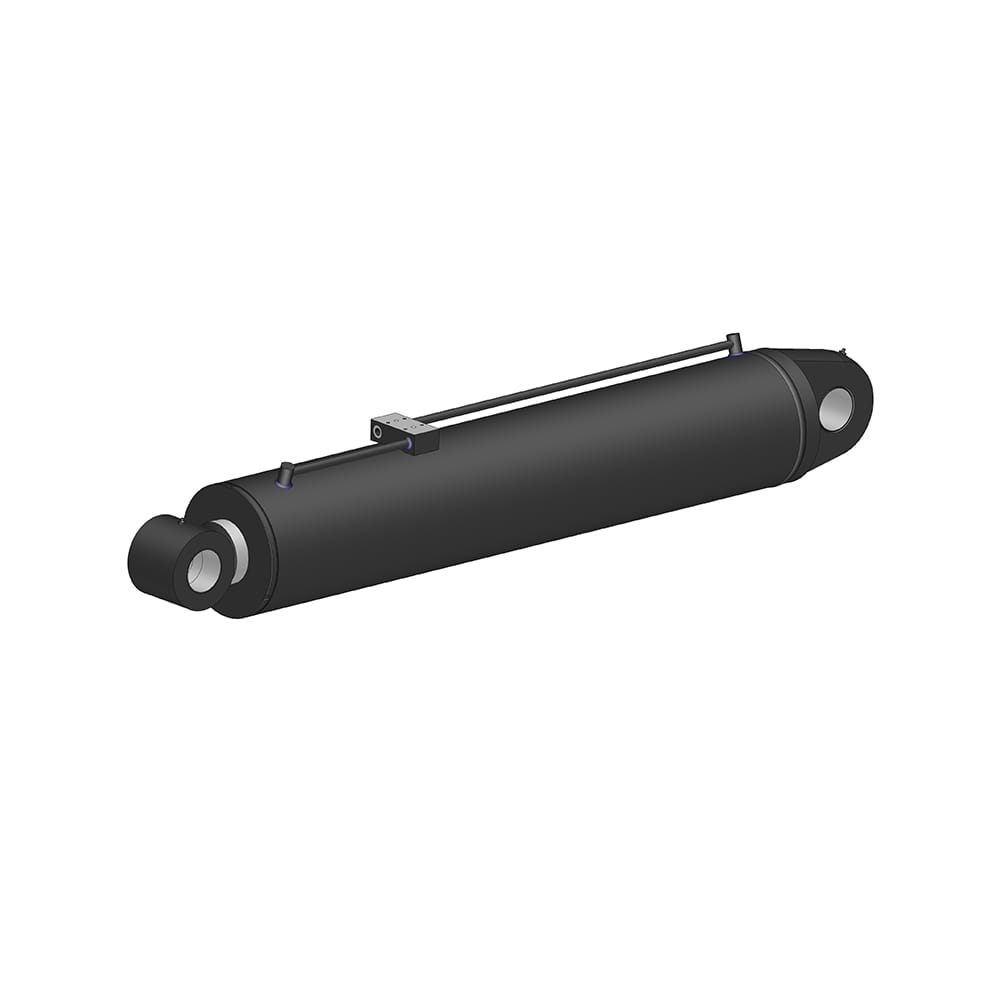 Cần trục bên bình xy lanh phía dưới