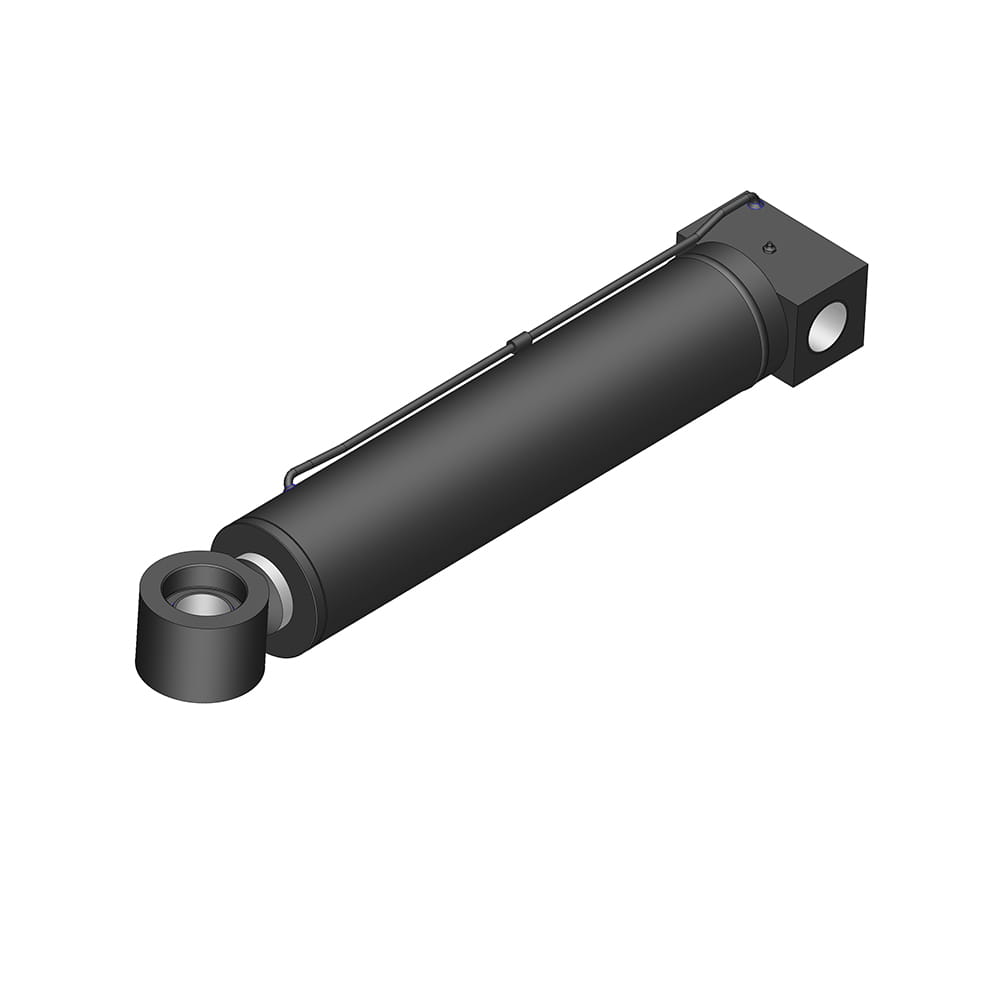 Xe tải xe tải thủy lực hình trụ